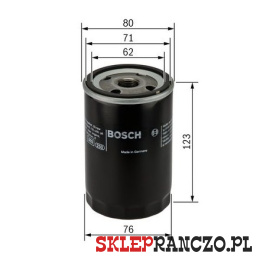 FILTR OLEJU BOSCH 0 451 103 314