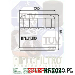 FILTR OLEJU HF 204 HIFLO FILTRO