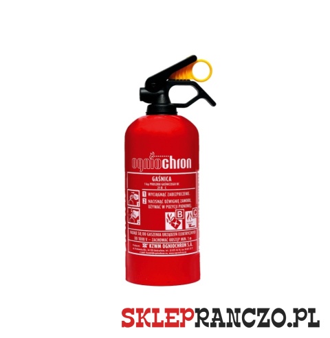 GAŚNICA P.POŻ 1KG sklepranczo.pl
