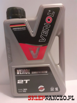 OLEJ VENOL 2T SEMISYTHETIC CZERW. TC 1L